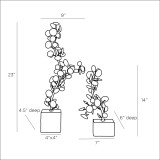 Arteriors Home Labrynth Sculptures, Set of 2 