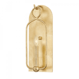 Mitzi by Hudson Valley Lighting Mallory Wall Sconce, 4-Light, Gold Leaf, 16.5"H (H512101-GL 608UGEA) 