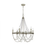 Visual Comfort & Co. Studio Collection Beverly 6 Light Medium Chandelier 