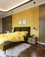 Alora Lighting Capri Pendant, 1-Light, Matte Black, Clear Glass, 11.13"H 