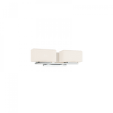 Matteo Lighting Chiclet Bath Vanity Light, 2-Light, Chrome, 16"W (S10802CH 305XTX1) 