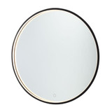 Artcraft Reflections Mirror, LED, Matte Black, 32"W (AM320 340430N7) 