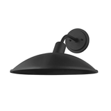 Troy Otis Outdoor Wall Sconce Texture Black 10.75"H 