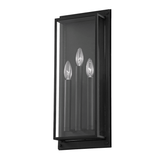 Troy Winslow Outdoor Wall Sconce Texture Black 21.5"H 
