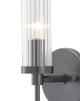 Currey and Company Bellings Bronze Wall Sconce 