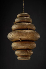 Currey and Company Bee My Honey Gold Chandelier 