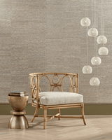 Currey and Company Piero White 7-Light Round Multi-Drop Pendant 