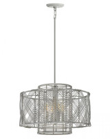 Hinkley Nikko Up Pendant, 4-Light, Steel, 13.75"H (41063LAW 9U69K) 