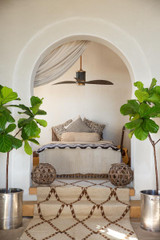 Hinkley Merrick Ceiling Fan, 3-Blade, 1-Light, LED, Heritage Brass, Driftwood Blades, Etched Opal Glass, 60"W (900360FHB-LDD 9U783) 