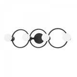 Mitzi by Hudson Valley Lighting Hope Bath Bracket, 4-Light, Textured Black, 28"W (H413304-TBK 608UJC8) 