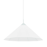 Mitzi by Hudson Valley Lighting Gloria Large Pendant, 1-Light, Robins Egg Blue, 28"W (H554701L-RB 608UHDV) 