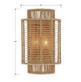 Crystorama Jayna Wall Sconce 