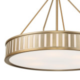 Crystorama Kendal Chandelier - Vibrant Gold 20.5"H 