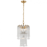 Visual Comfort & Co. Signature Collection Lorelei Petite Waterfall Chandelier, 4-Light, Gild, 12"W (JN 5250G-CG CX32T) 