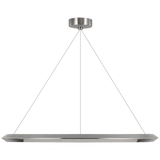 Visual Comfort & Co. Signature Collection Encircle Ring Chandelier, 1-Light, LED, Polished Nickel, 38"W (PB 5151PN CX42N) 