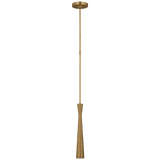 Visual Comfort & Co. Signature Collection Utopia Mini Pendant, 1-Light, LED, Gild, Over All Height 59.5" (KW 5037G CX41U) 