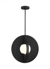 Visual Comfort & Co. Modern Collection Orbel Round Grande Pendant, Integrated LED, Brass, 22"W (700TDOBLRGNB-LED930 70PGAL4) 