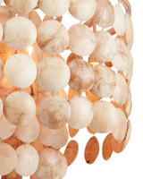 Currey and Company Buko Coco Cream Chandelier 