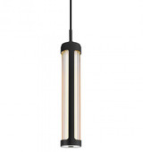 CWI Lighting Neva Mini Pendant, 1-Light, LED, Black, 2.5"W (1343P3-101-C 3069PD3) 