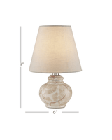 Currey and Company Piccolo Tan Mini Table Lamp 
