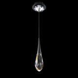 Schonbek Beyond Hibiscus Mini Pendant, LED Integrated, Black,  Optic Crystal (BPD21213-BK YUEX014AZR) 