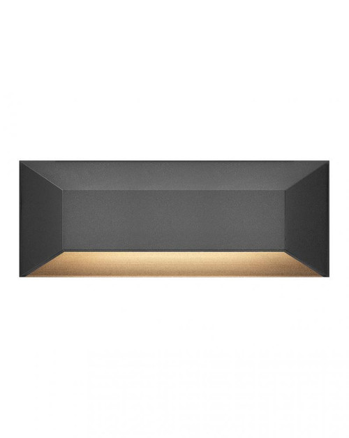 Hinkley Nuvi Large Rectangular Deck Sconce Black 