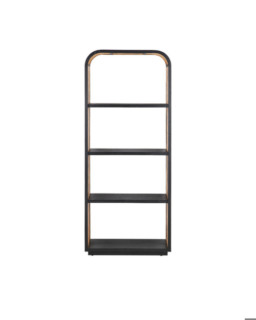Anisa Black Etagere Currey and Company 3000-0229