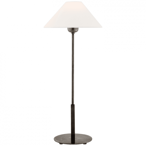 Visual Comfort & Co. Signature Collection Hackney Table Lamp, 1-Light, Bronze, Linen Shade, 23"H (SP 3022BZ-L D32G2) 