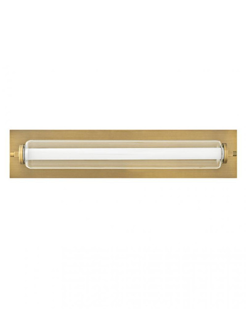 Hinkley Lucien Medium LED Vanity Lacquered Brass 