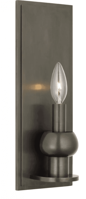 Visual Comfort & Co. Signature Collection Comtesse Medium Sconce, 1-Light, Bronze, 14"H (PCD 2102BZ D625F) 