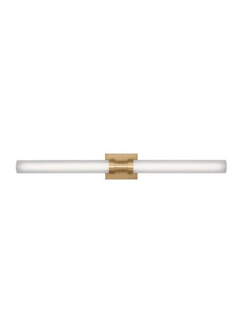 Visual Comfort & Co. Studio Collection Kiel Wall Sconce, 1-Light, LED, Satin Brass, 37.75"H (4604093S-848 70703X6) 