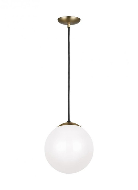 Visual Comfort & Co. Studio Collection Leo - Hanging Globe Pendant, 1-Light, Satin Brass, 10"W (6020-848 70703XA) 