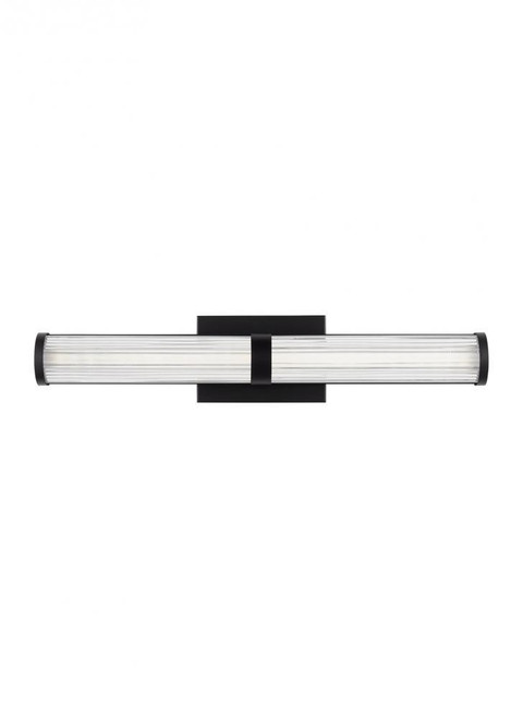 Visual Comfort & Co. Studio Collection Syden Wall Sconce, 1-Light, LED, Midnight Black, 24"H (4559293S-112 70705XU) 