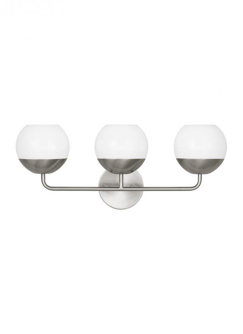 Visual Comfort & Co. Studio Collection Alvin Wall Sconce, 3-Light, Brushed Nickel, 24.13"W (4468103-962 706X73V) 