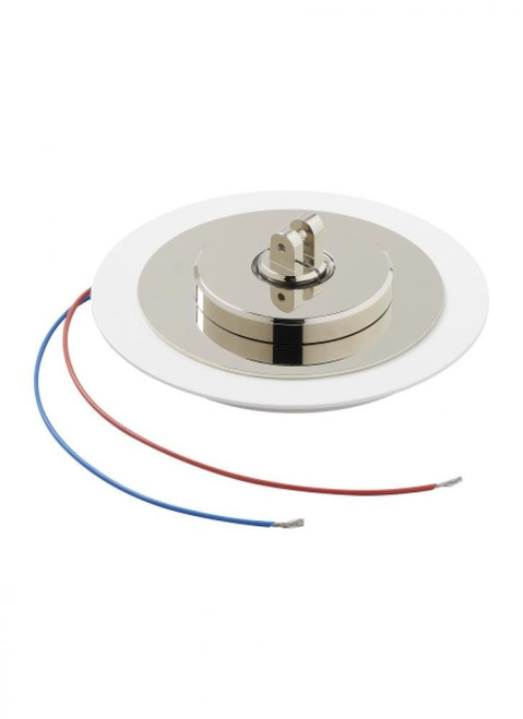 Visual Comfort & Co. Modern Collection Collier Mud in Plate, Polished Nickel, 0.3"H (700CLRMDPLTN 70PGAN8) 