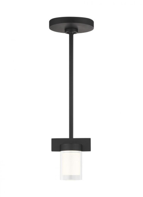 Visual Comfort & Co. Modern Collection Esfera Small Pendant, 1-Light, LED, Nightshade Black, 4.8"H (700TDESF5B-LED927 70PGFG7) 