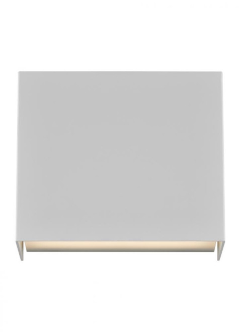 Visual Comfort & Co. Modern Collection Brompton Small Wall Sconce, 1-Light, LED, Matte White, 6"L (700WSBMT5W-LED930 70PKDA3) 