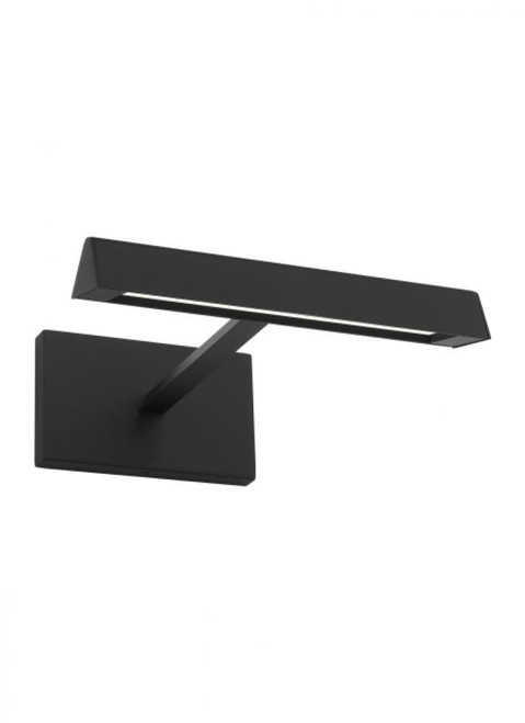 Visual Comfort & Co. Modern Collection Dessau Picture Light, 1-Light, LED, Nightshade Black, 8.6"W (700DES8B-LED930-277 70PGFJU) 