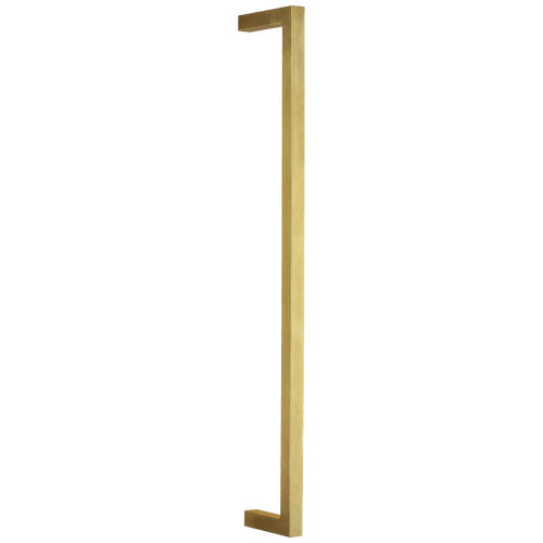 Visual Comfort & Co. Modern Collection Stagger Small Wall Sconce, 1-Light, LED, Natural Brass, 25.1"H (700WSSTG24NB-LED927 70PGHG4) 