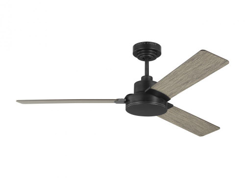 Generation Lighting Jovie 52" Indoor/Outdoor Aged Pewter Ceiling Fan with Wall Control and Manual Reversible Motor 