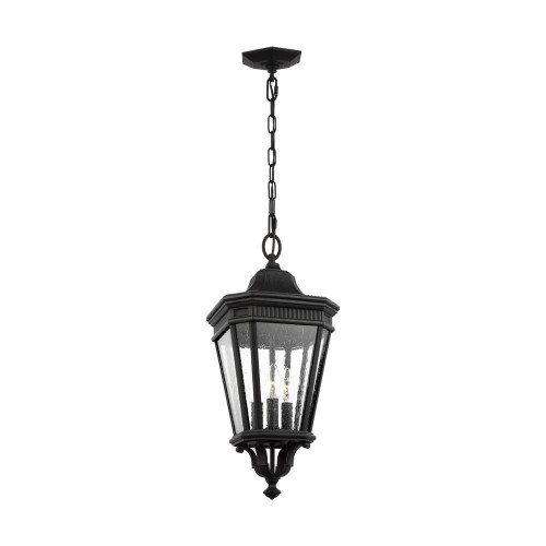 Generation Lighting 3 - Light Hanging Lantern, Generation Lighting - Feiss OL5431BK AEX5H 