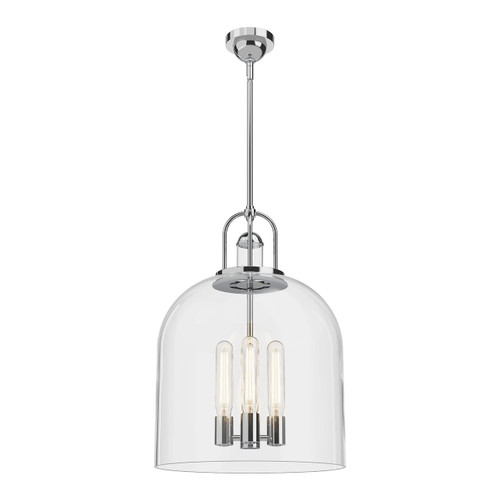 Alora Lighting Lancaster Pendant, 5-Light, Chrome, 22.63"H 