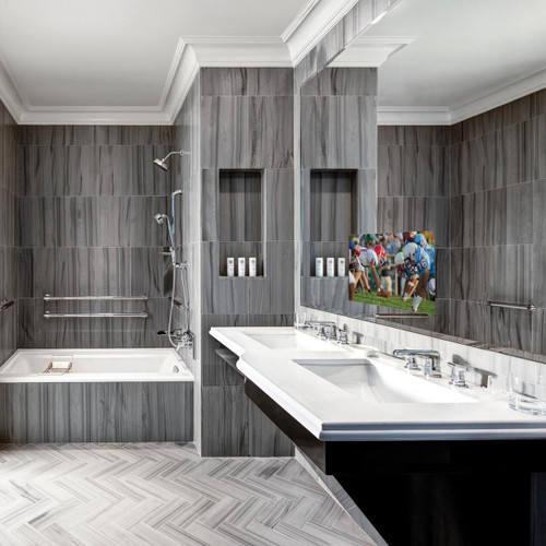 Electric Mirror Loft Mirror Television, 21.5" HD Television Display, 40"H x 60"W x 1.75"D (LOF-215-AV-6040 YUU6011X4H) 