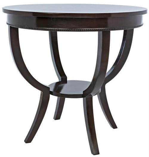 Noir Scheffield End Table, Distressed Brown, 30"W (GTAB223D YUU6013PPL) 