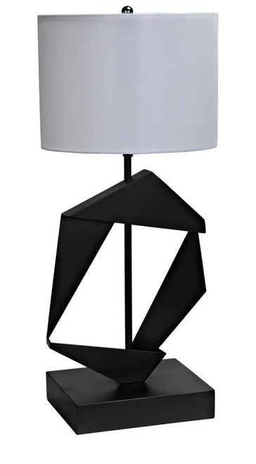 Noir Timothy Table Lamp 