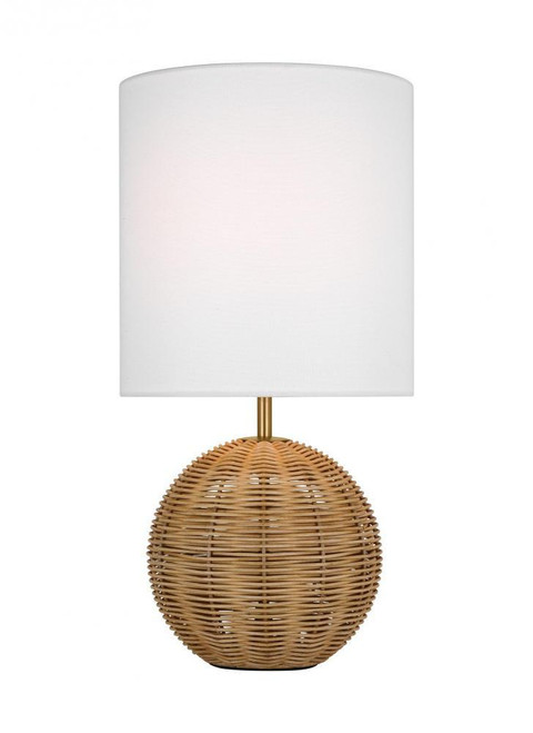 Visual Comfort & Co. Studio Collection Mari Table Lamp, 1-Light, LED, Burnished Brass, 18.25"H (KST1151BBS1 70734N3) 