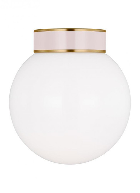 Visual Comfort & Co. Studio Collection Monroe Small Flush Mount, 1-Light, Burnished Brass, 8.5"W (KSF1051BBSBLH 70734N4) 