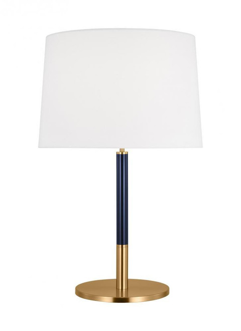Visual Comfort & Co. Studio Collection Monroe Table Lamp, 1-Light, LED, Burnished Brass, 27.13"H (KST1041BBSNVY1 70735JJ) 