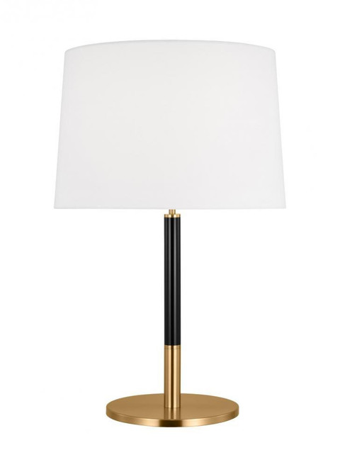 Visual Comfort & Co. Studio Collection Monroe Table Lamp, 1-Light, LED, Burnished Brass, 27.13"H (KST1041BBSGBK1 70735JG) 