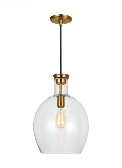 Visual Comfort & Co. Studio Collection Vaso Medium Pendant, 1-Light, Burnished Brass, 12"W (TP1151BBS 70736HY) 